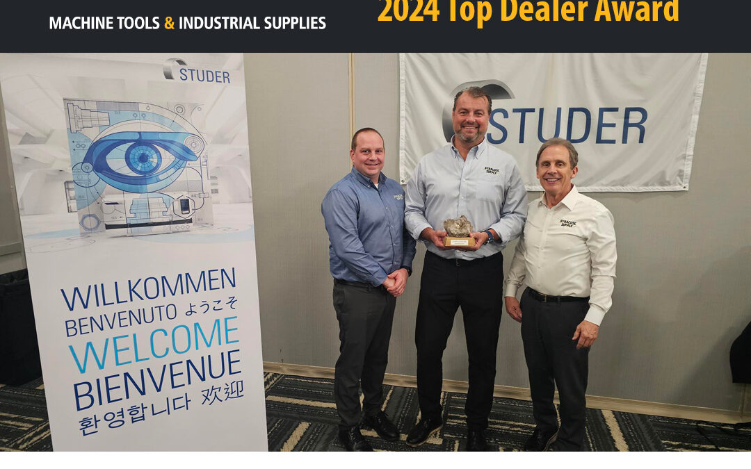 Syracuse Supply Named Top Dealer in 2024 by Studer